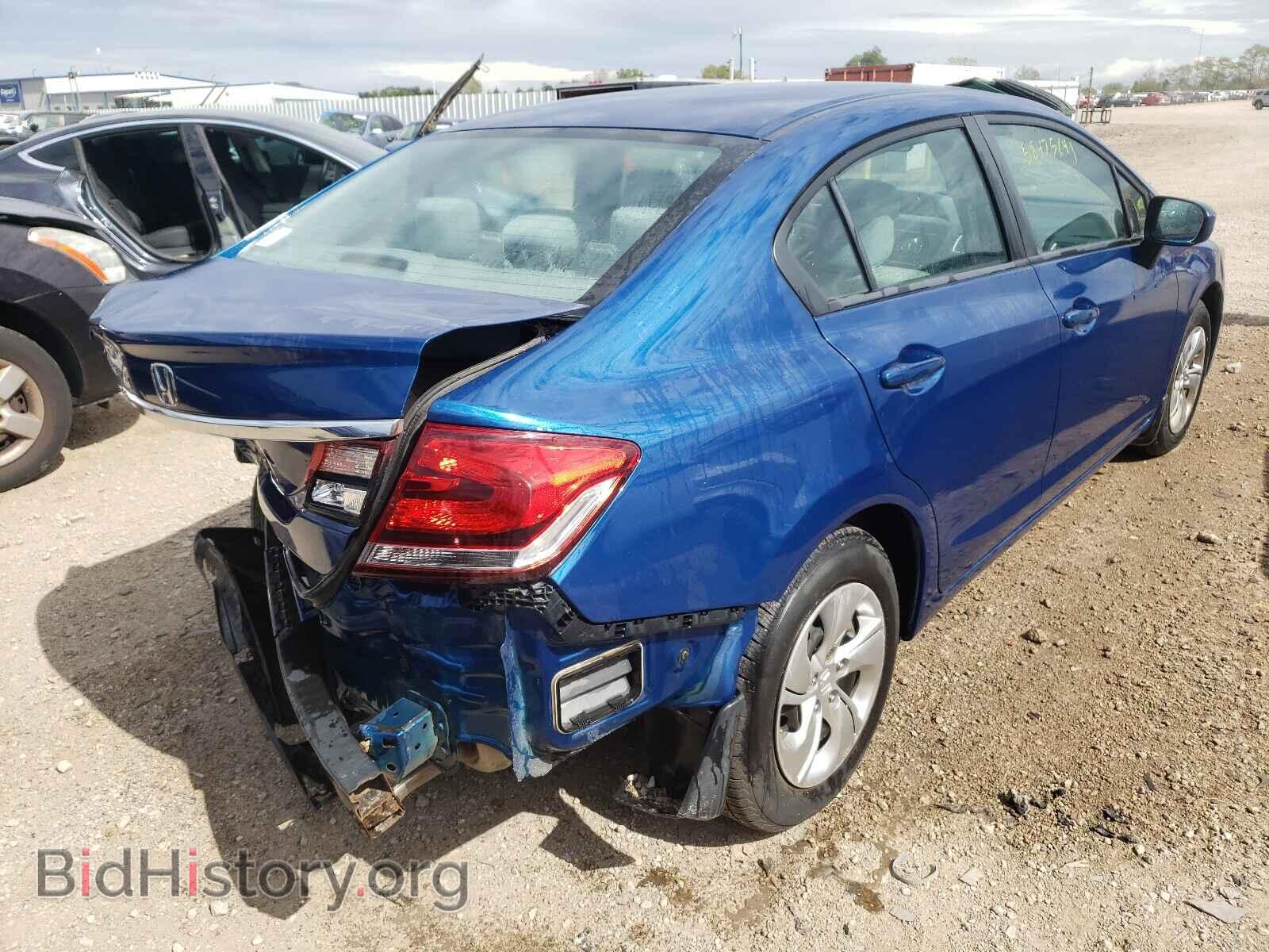 2014 HONDA CIVIC - VIN: 19XFB2F51EE040170 - Фото 4