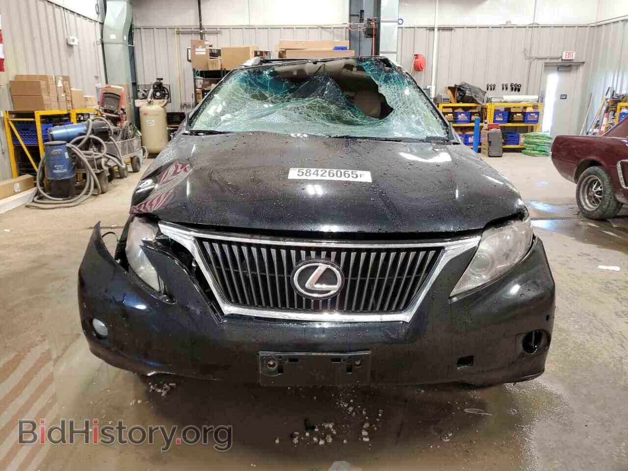 2012 LEXUS RX350 - VIN: JTJBK1BA2C2445893 - Фото 5