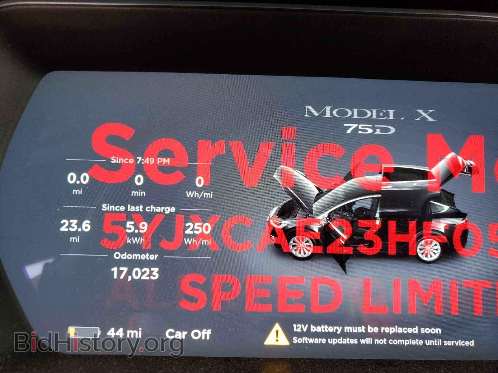 2017 TESLA MODEL X - VIN: 5YJXCAE23HF050247 - Photo 8
