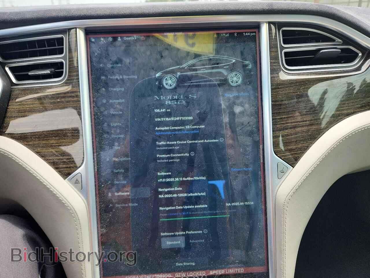 2015 TESLA MODEL S - VIN: 5YJSA1E24FF103390 - Photo 9