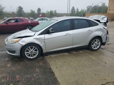 2016 Ford FOCUS SE, silver — VIN 1FADP3F2XGL292407, Copart