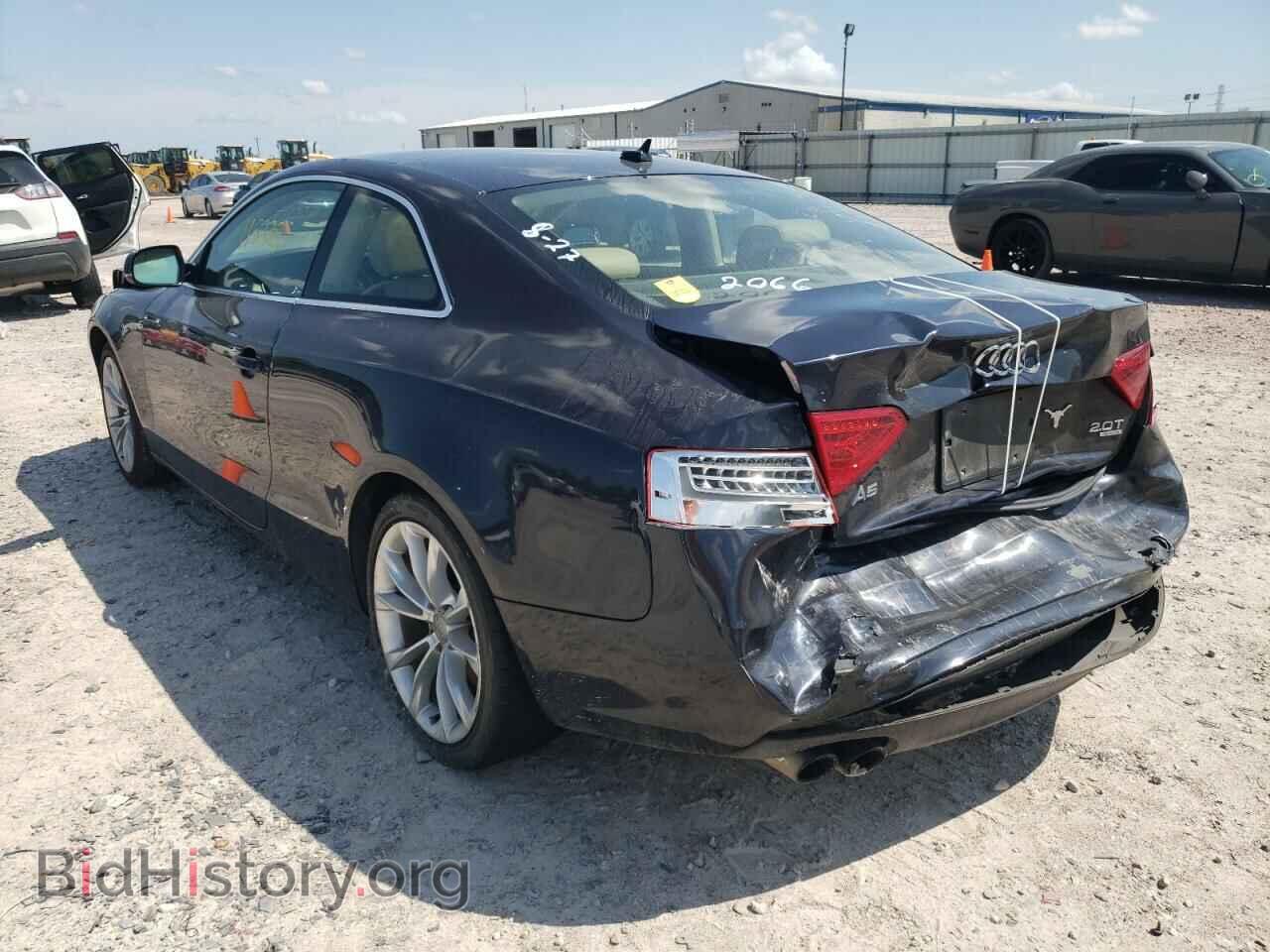 2013 AUDI A5 - VIN: WAULFAFR1DA042066 - Фото 3