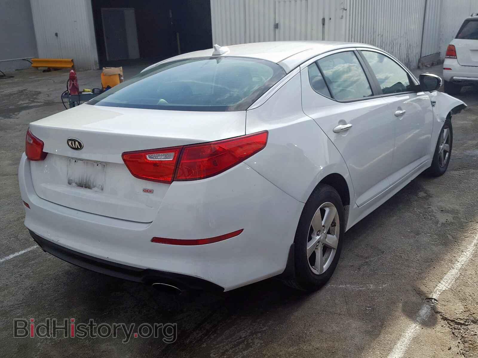 2015 KIA OPTIMA - VIN: 5XXGM4A70FG475452 - Фото 4