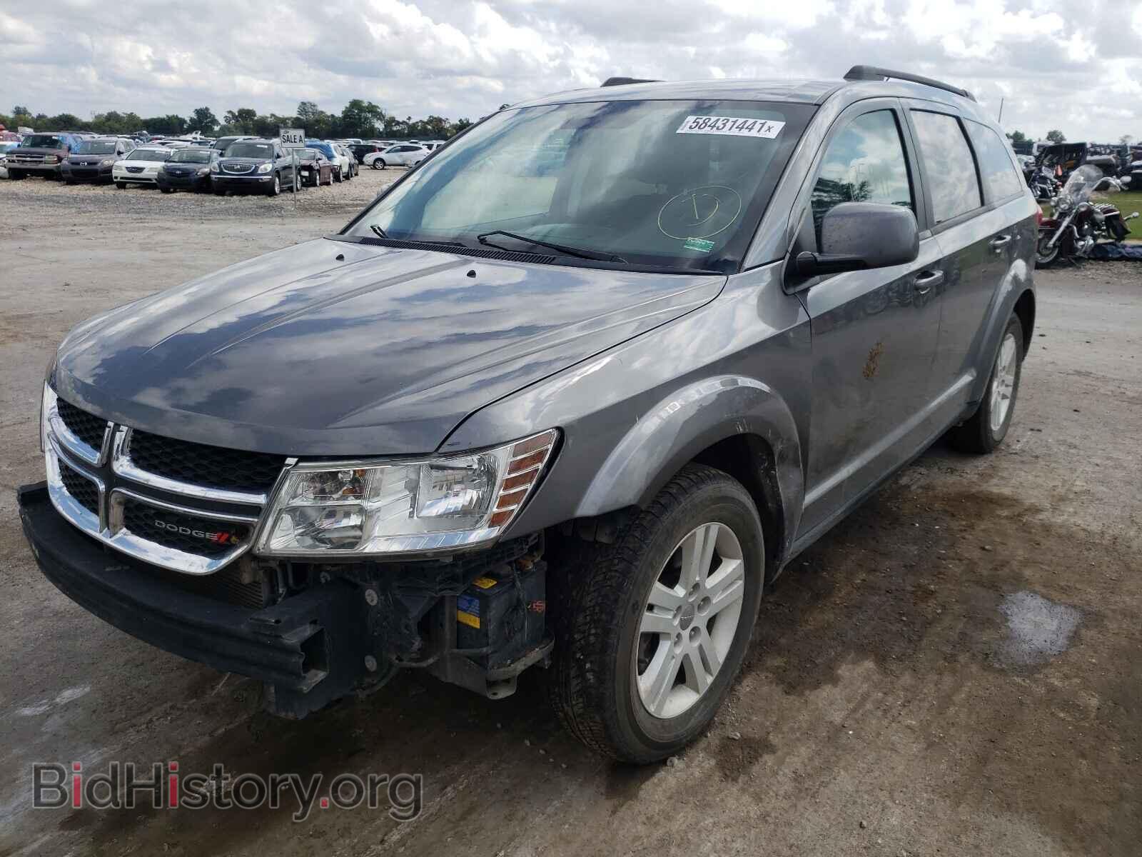 2012 DODGE JOURNEY - VIN: 3C4PDCBB5CT331232 - Фото 2