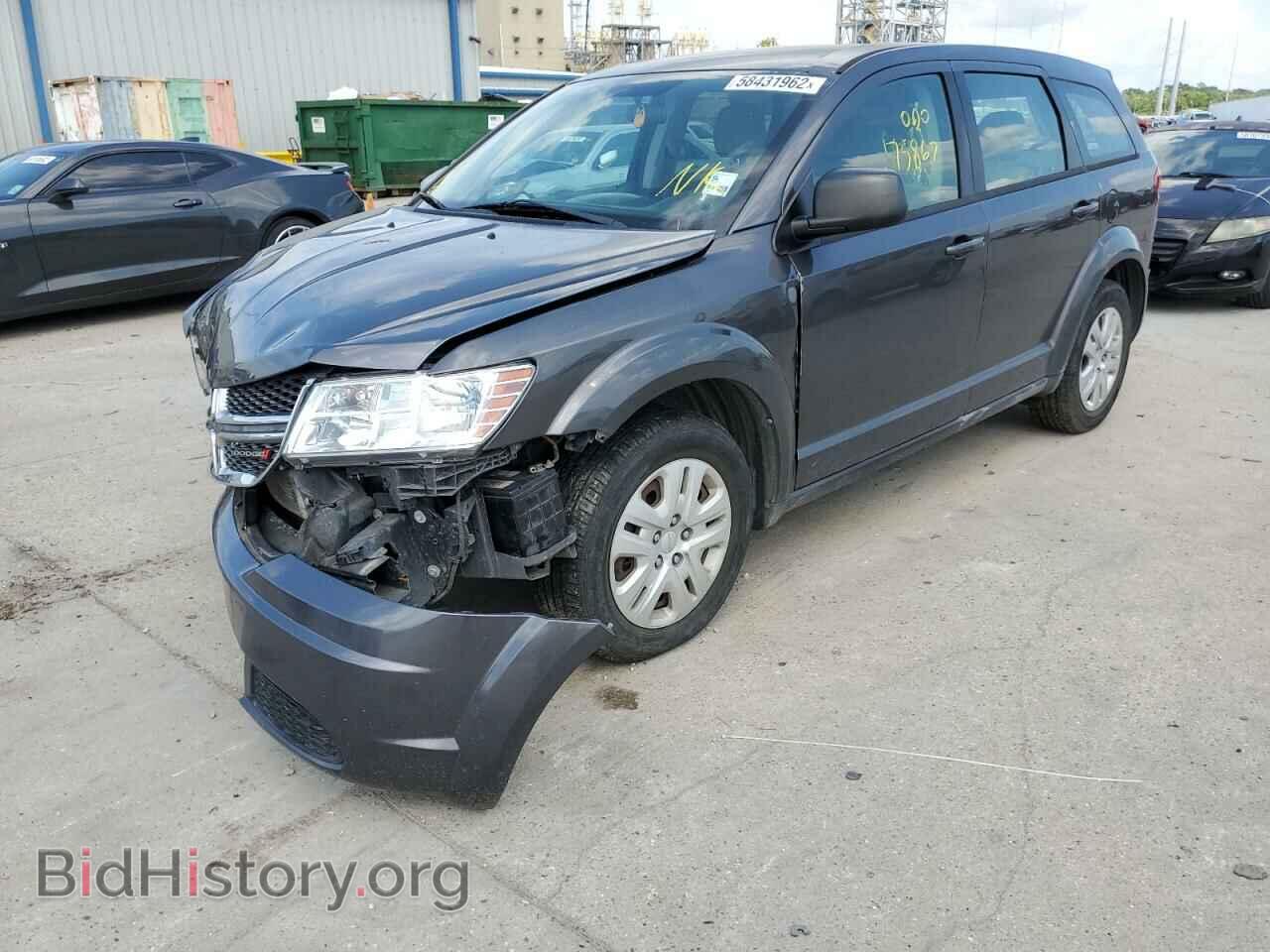 2014 DODGE JOURNEY - VIN: 3C4PDCAB4ET264742 - Фото 2