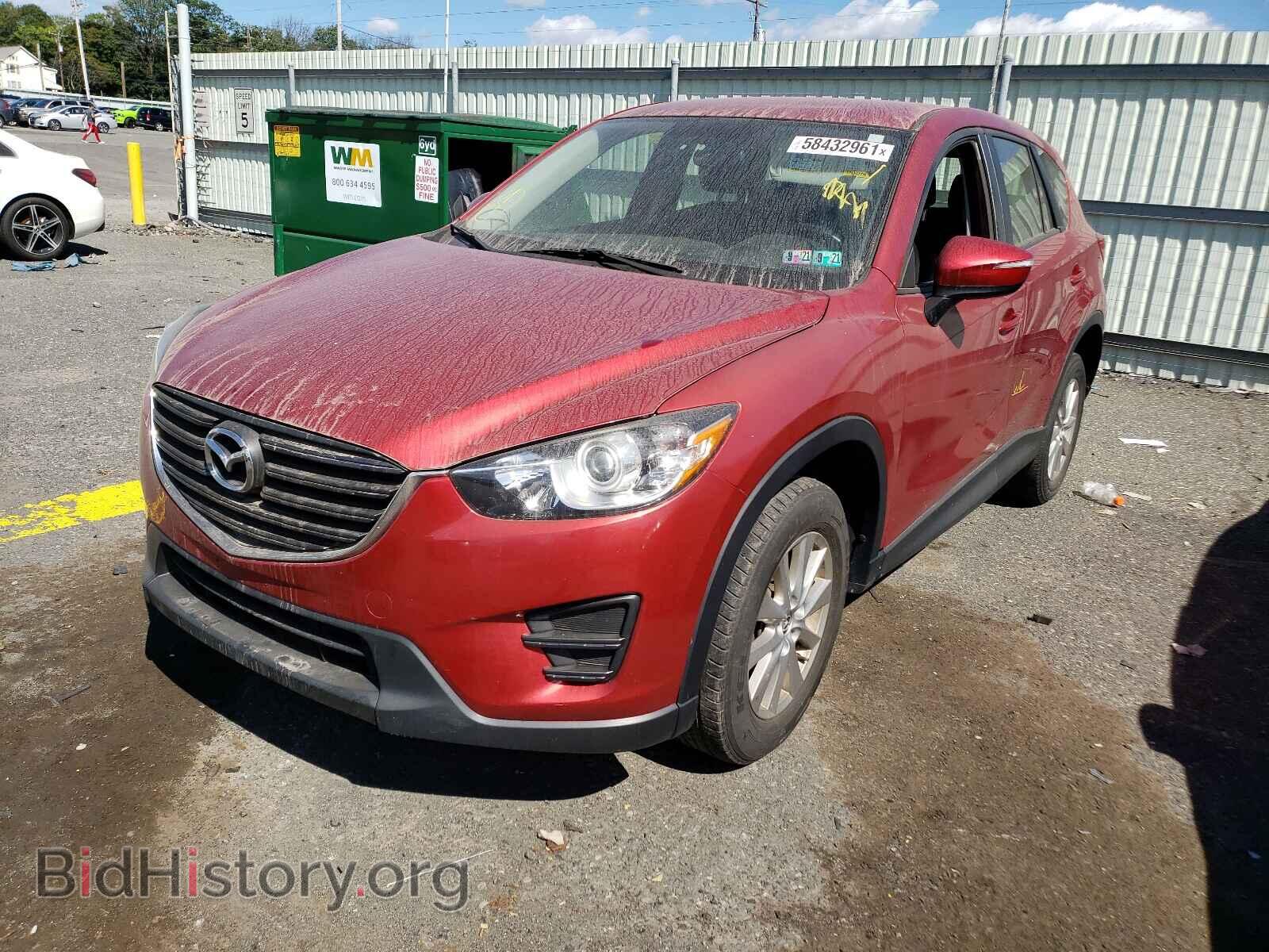 2016 MAZDA CX-5 - VIN: JM3KE4BY7G0728596 - Фото 2