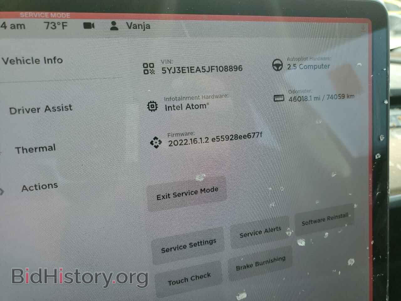2018 TESLA MODEL 3 - VIN: 5YJ3E1EA5JF108896 - Photo 8