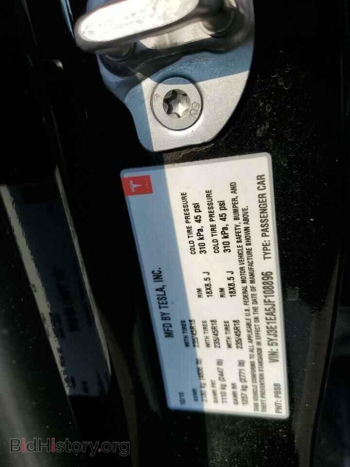 2018 TESLA MODEL 3 - VIN: 5YJ3E1EA5JF108896 - Photo 10