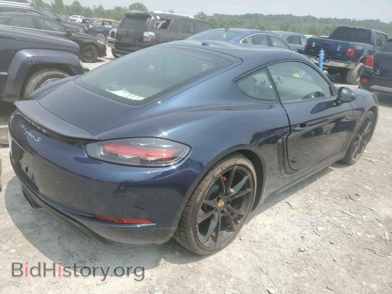 2018 PORSCHE CAYMAN - VIN: WP0AB2A82JK278791 - Фото 3