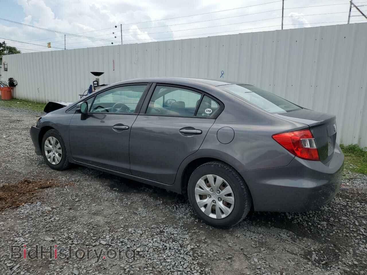 2012 HONDA CIVIC - VIN: 2HGFB2F50CH603227 - Фото 2
