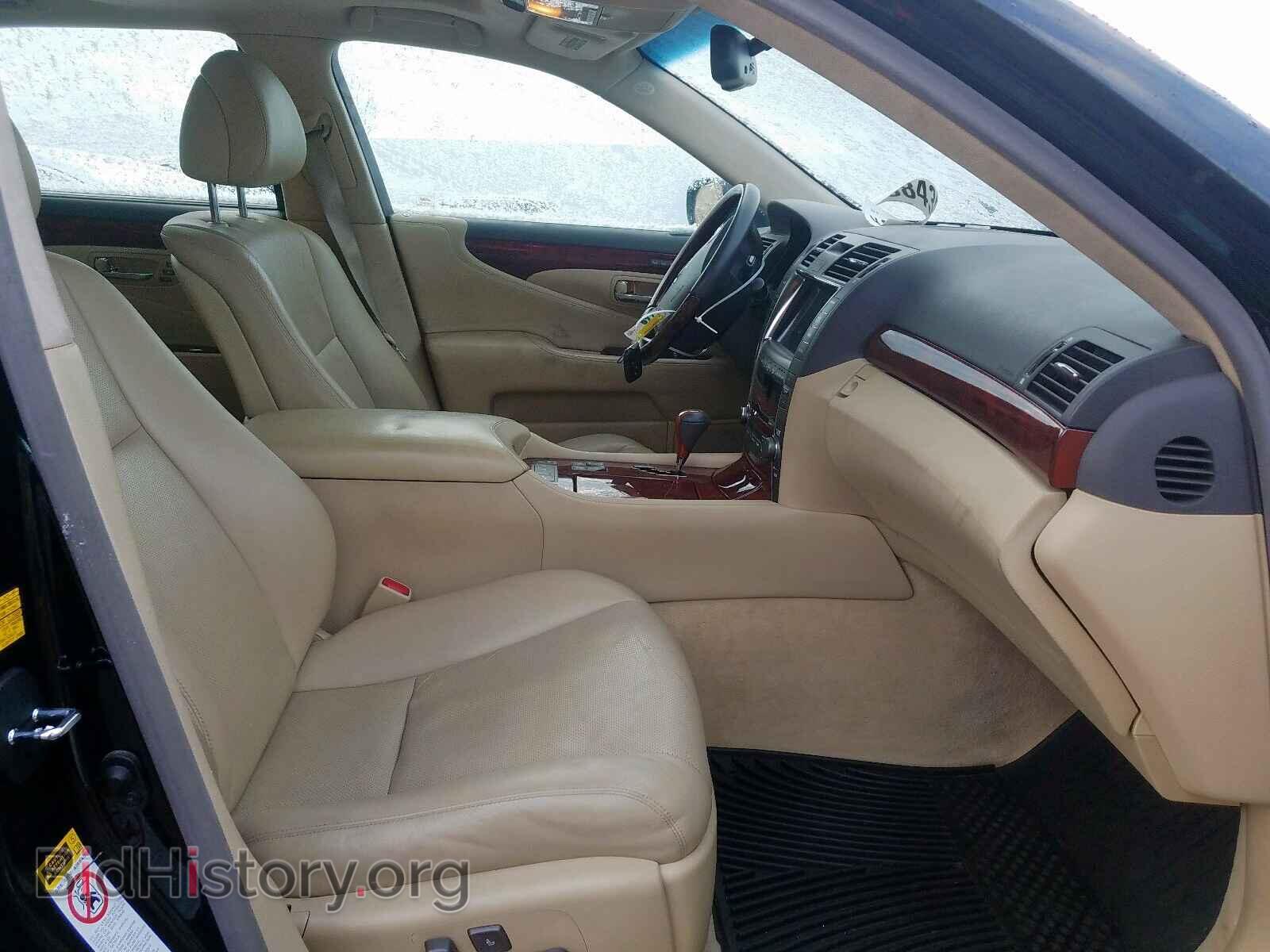 2007 LEXUS LS460 - VIN: JTHGL46F575007143 - Фото 5