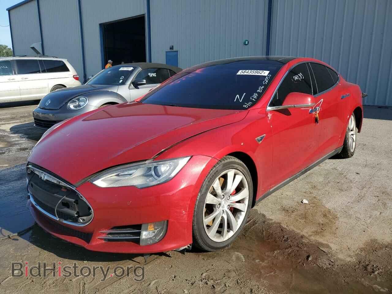 2014 TESLA MODEL S - VIN: 5YJSA1H1XEFP31889 - Photo 2