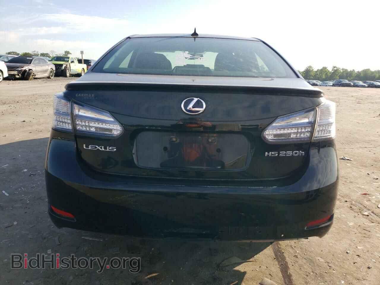 2010 LEXUS HS - VIN: JTHBB1BA4A2013837 - Фото 6