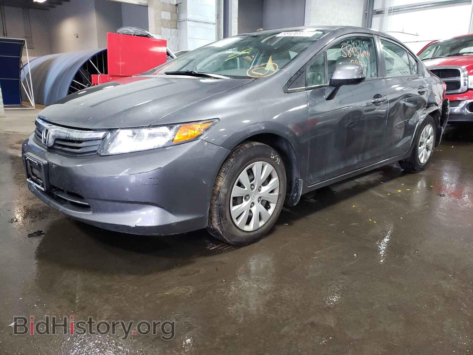 2012 HONDA CIVIC - VIN: 19XFB2F59CE003526 - Фото 2