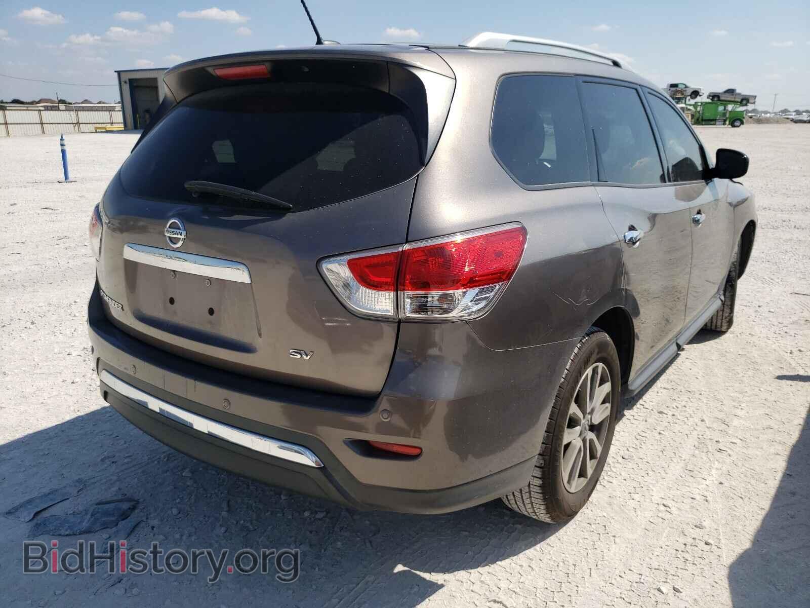 2014 NISSAN PATHFINDER - VIN: 5N1AR2MN2EC609796 - Фото 4