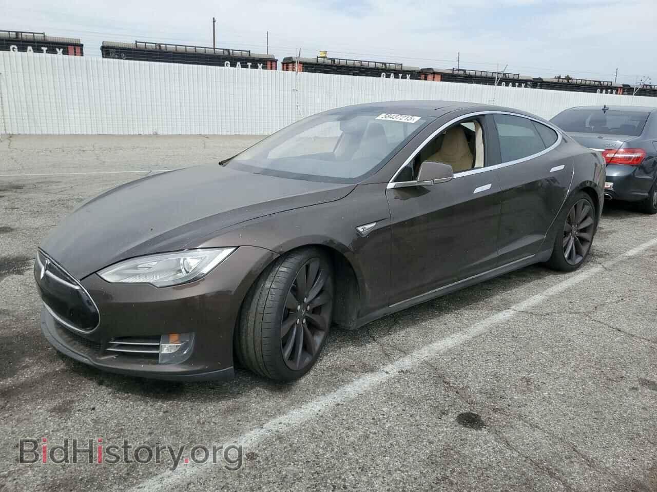 Photo 5YJSA1DP0DFP18285 - TESLA MODEL S 2013