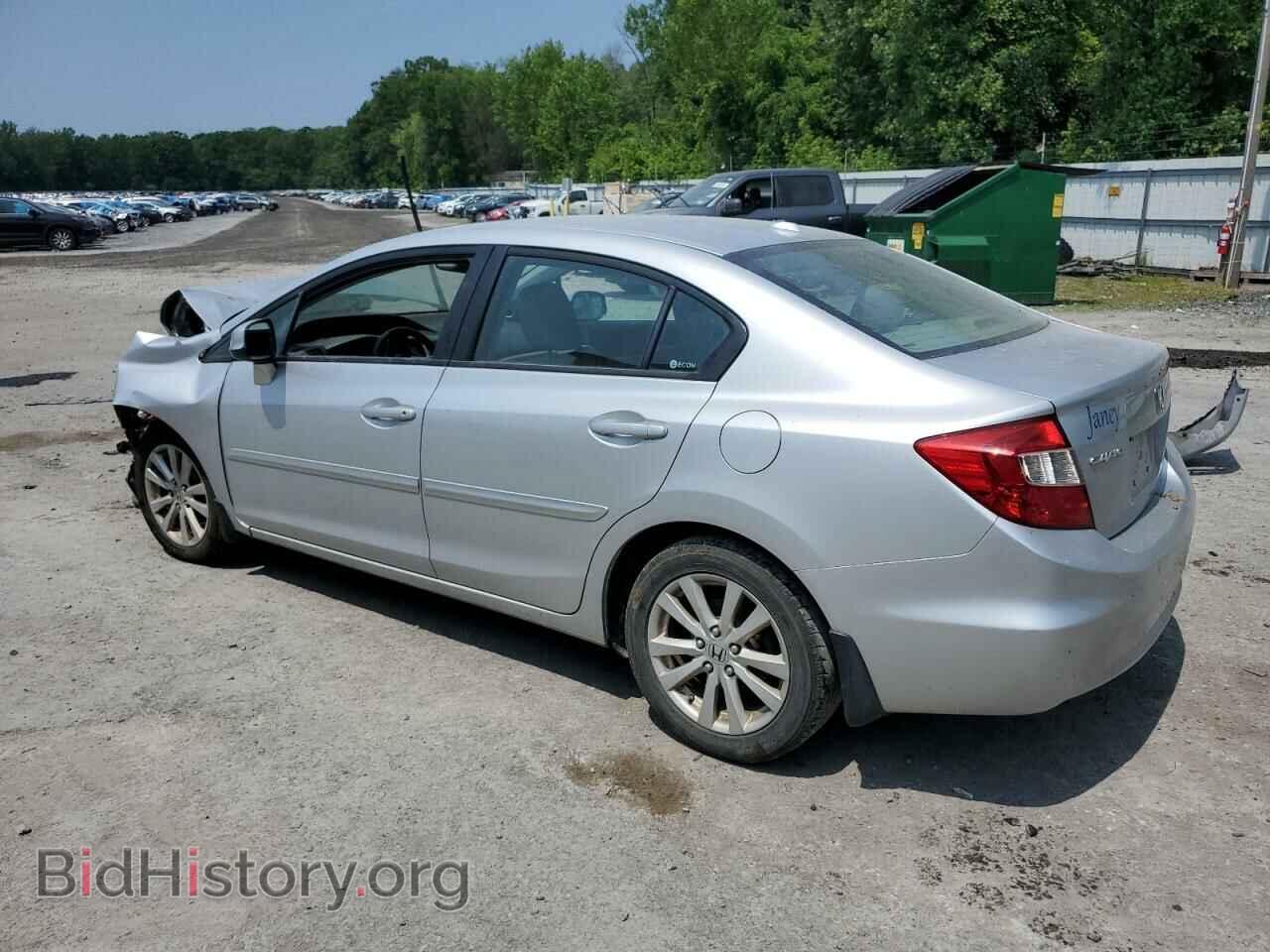 2012 HONDA CIVIC - VIN: 2HGFB2F90CH517192 - Фото 2