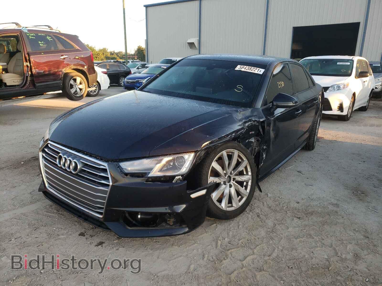 2018 AUDI A4 - VIN: WAUKMAF41JA211519 - Photo 2