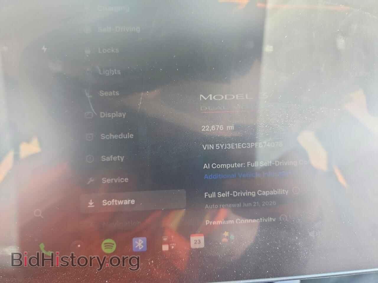 2023 TESLA MODEL 3 - VIN: 5YJ3E1EC3PF674078 - Photo 9