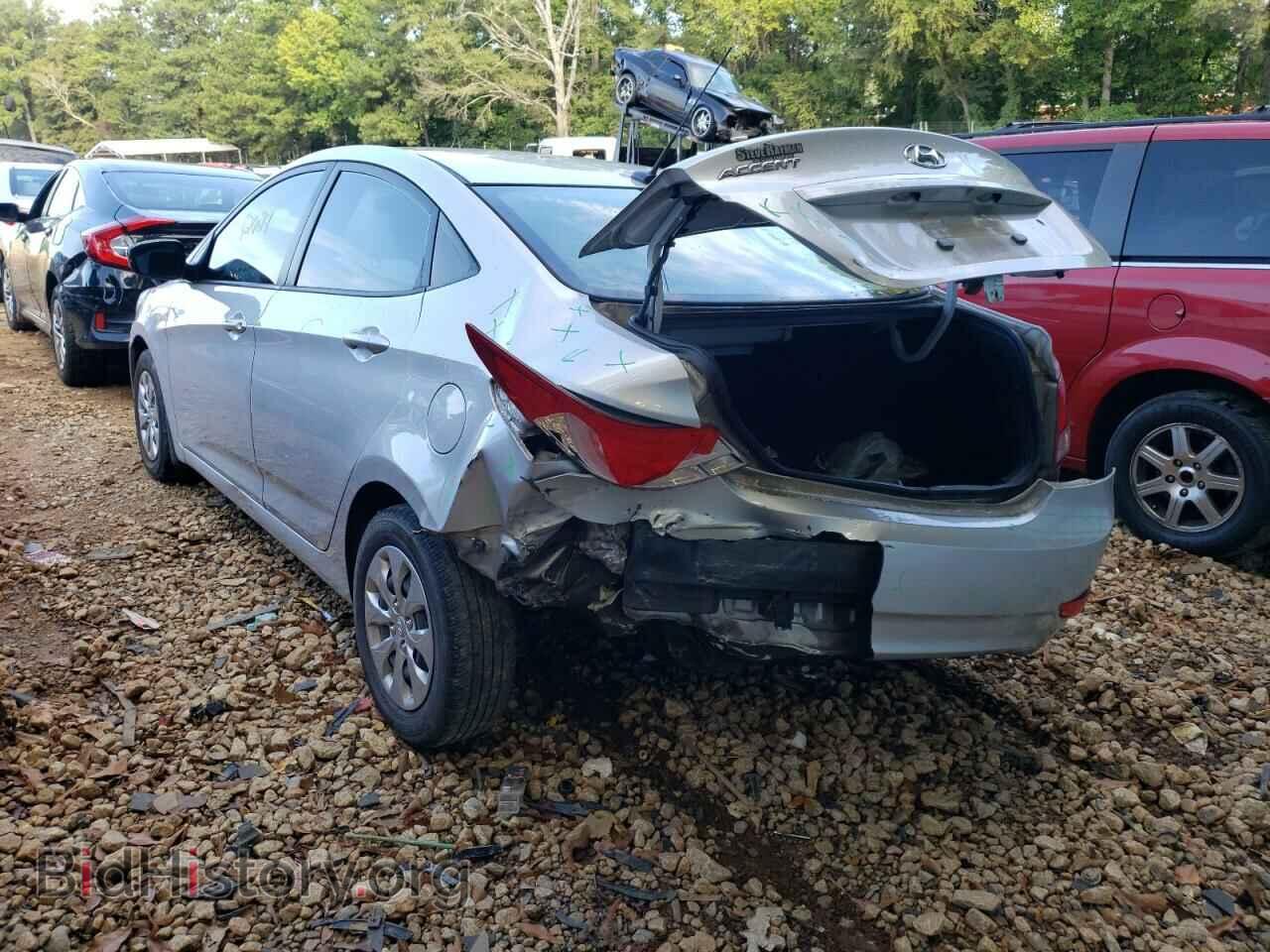 2016 HYUNDAI ACCENT - VIN: KMHCT4AE6GU103170 - Фото 3