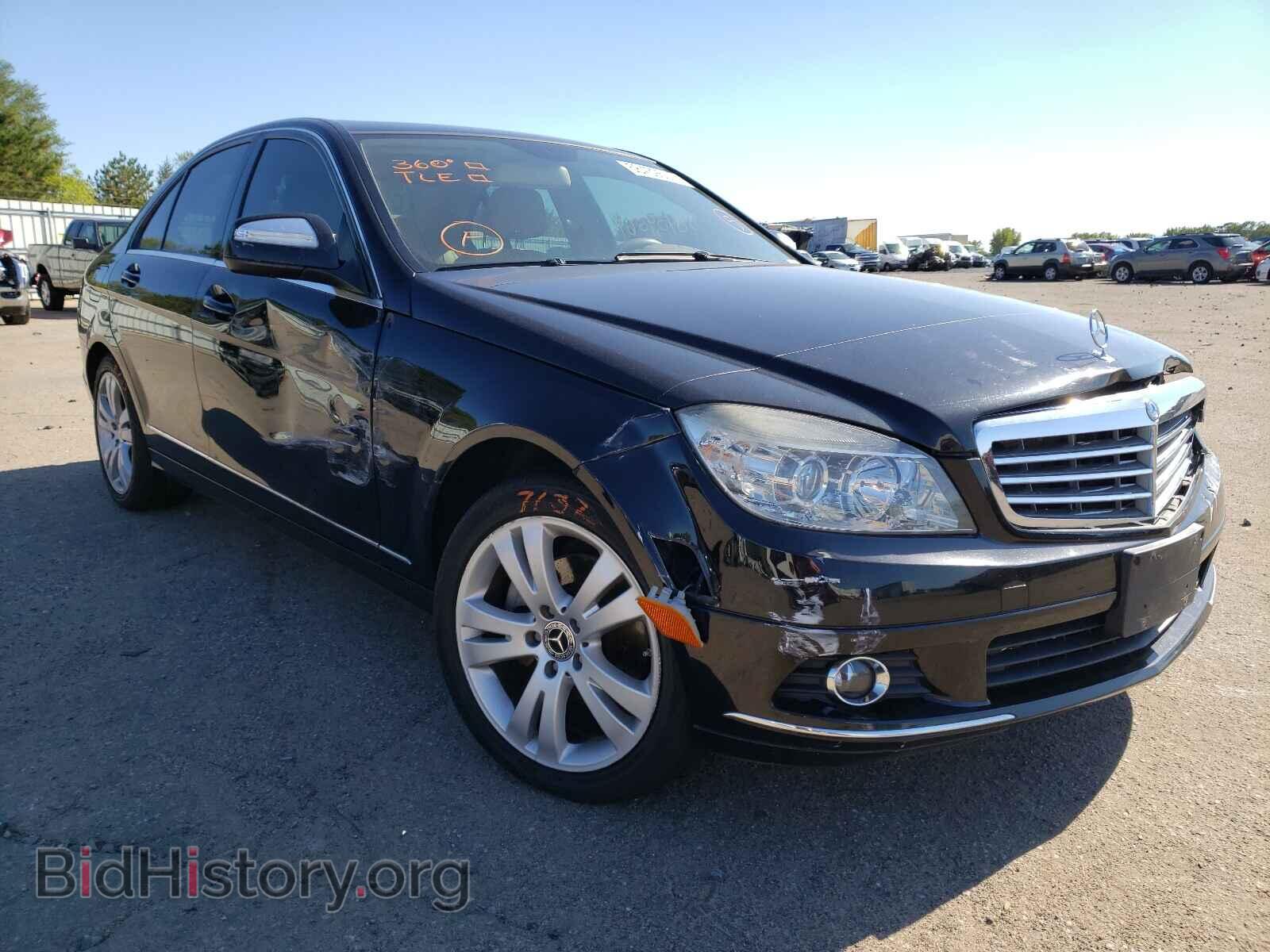 Photo WDDGF54X68F030832 - MERCEDES-BENZ C-CLASS 2008