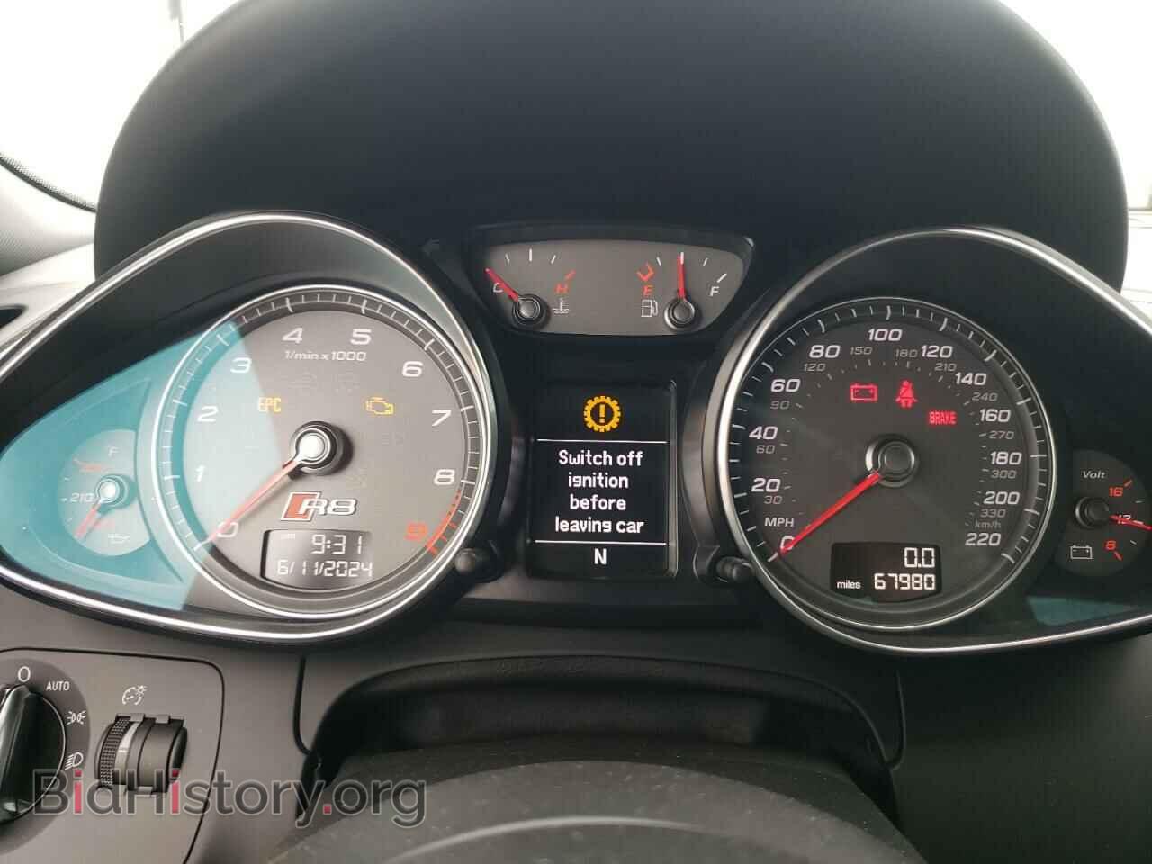 2014 AUDI R8 - VIN: WUASUAFG4EN001365 - Фото 9