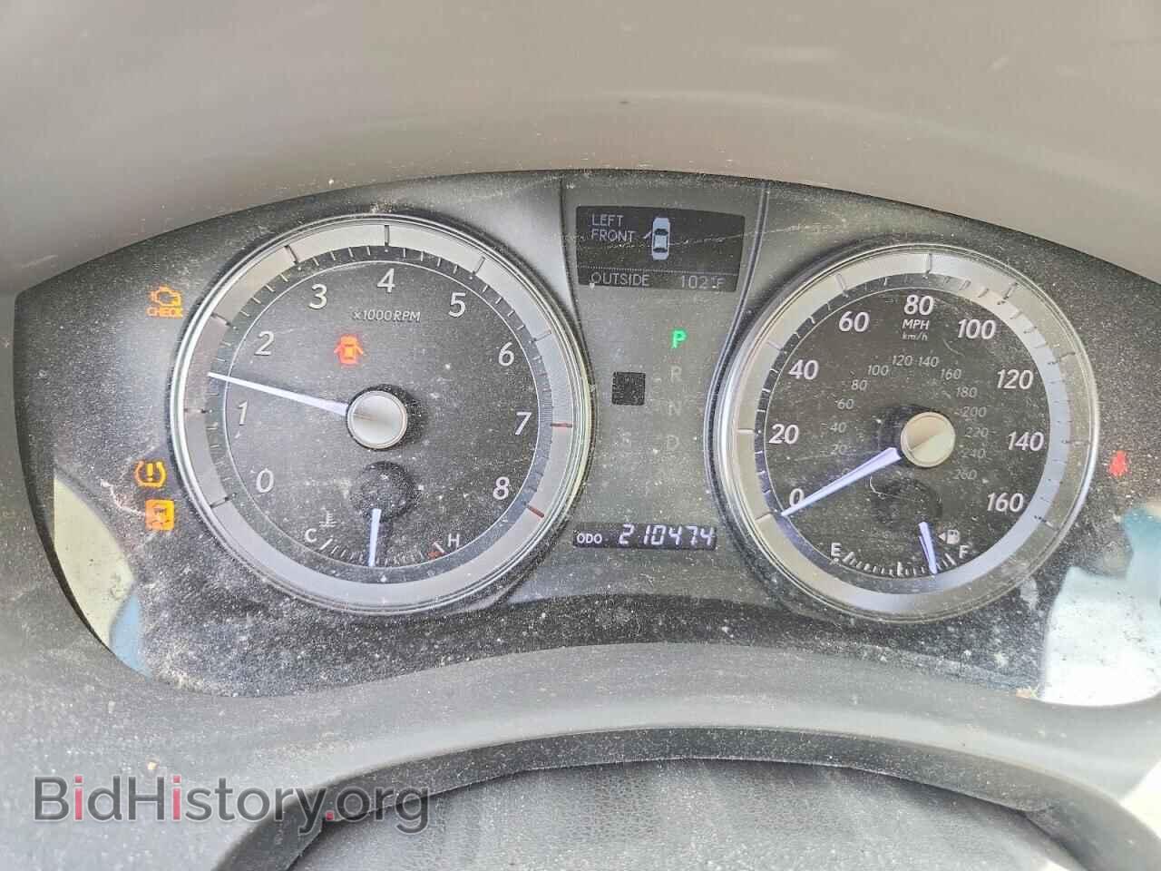 2011 LEXUS ES350 - VIN: JTHBK1EG6B2464043 - Фото 9