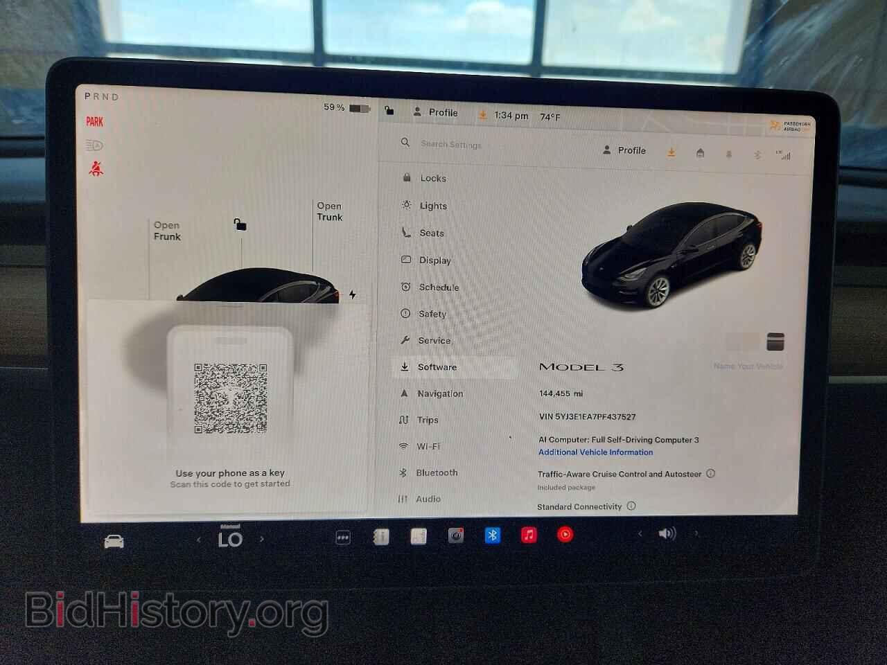 2023 TESLA MODEL 3 - VIN: 5YJ3E1EA7PF437527 - Photo 9