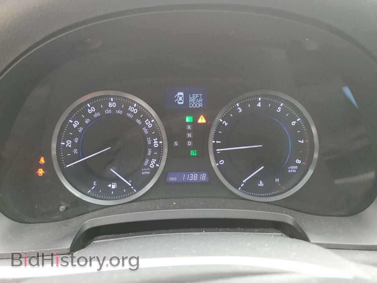 2012 LEXUS IS - VIN: JTHBF5C25C5178512 - Фото 9