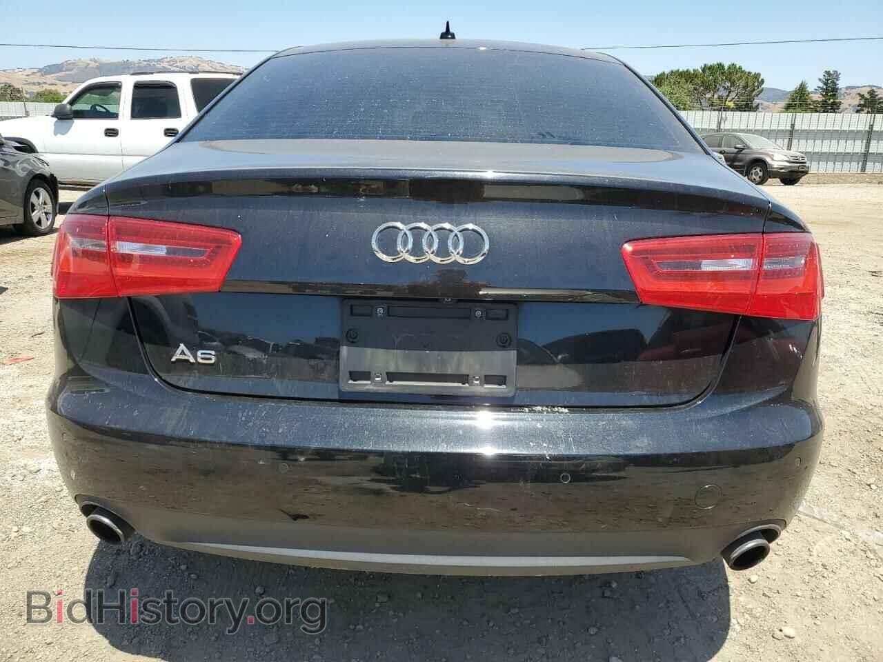 2013 AUDI A6 - VIN: WAUGFAFC4DN128221 - Фото 6