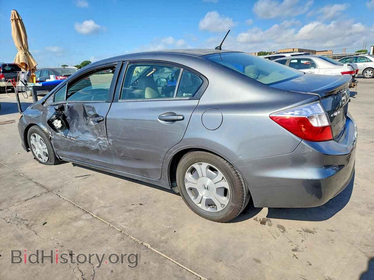 2012 HONDA CIVIC - VIN: JHMFB4F33CS008212 - Фото 2