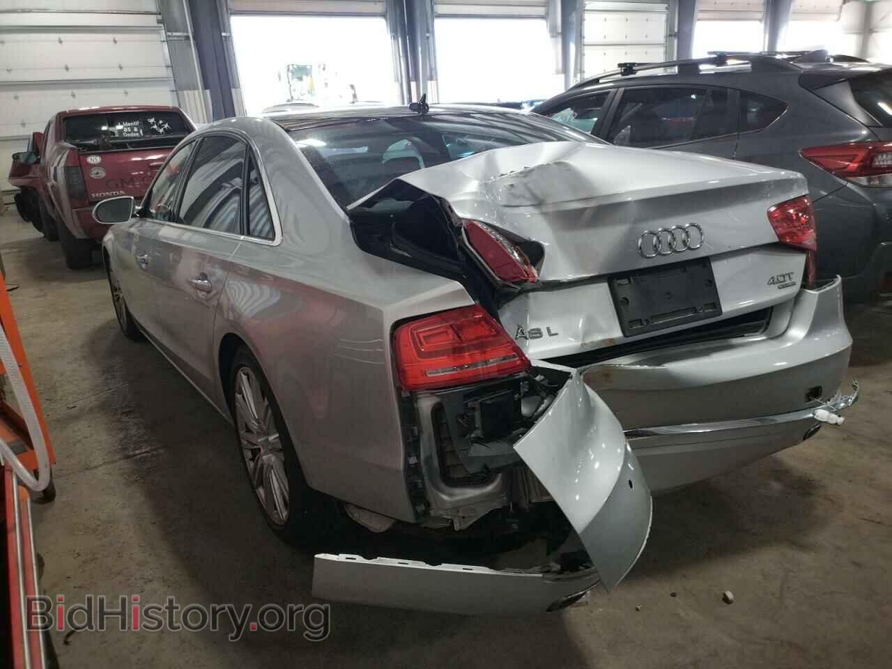2014 AUDI A8 - VIN: WAUR2AFD3EN002463 - Фото 3