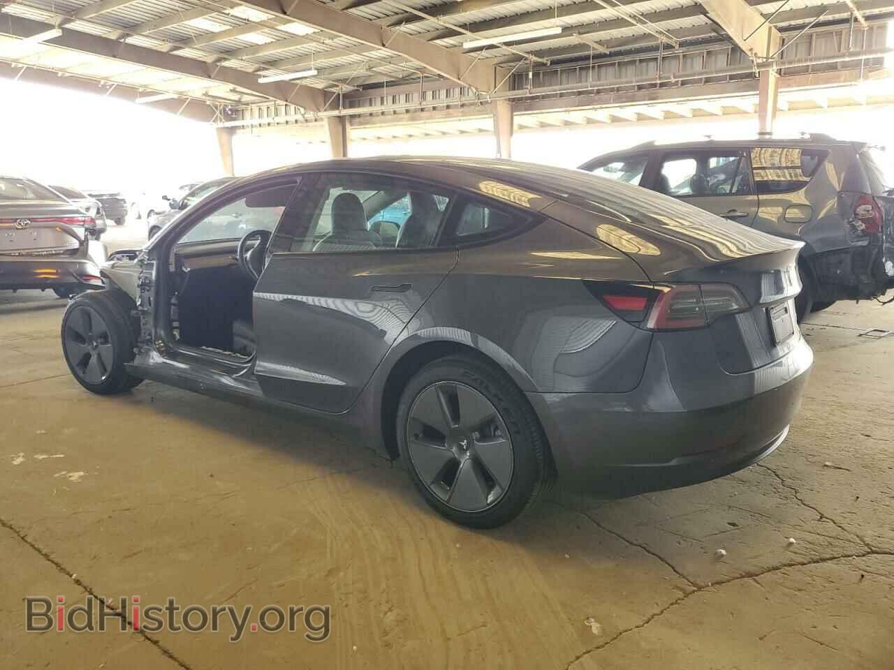 2022 TESLA MODEL 3 - VIN: 5YJ3E1EB4NF176427 - Фото 2