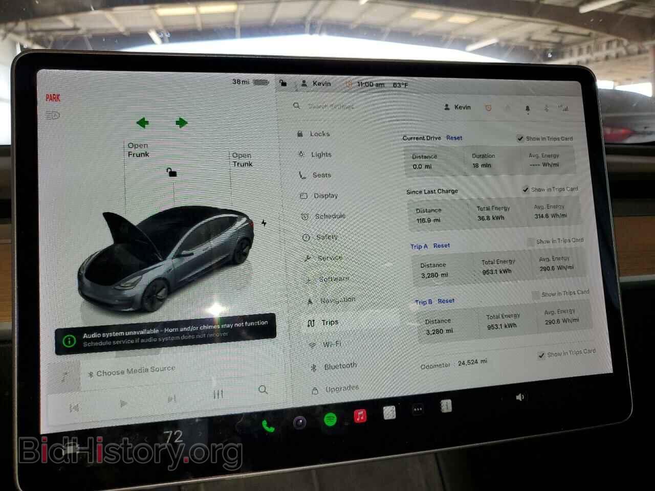 2022 TESLA MODEL 3 - VIN: 5YJ3E1EB4NF176427 - Фото 9