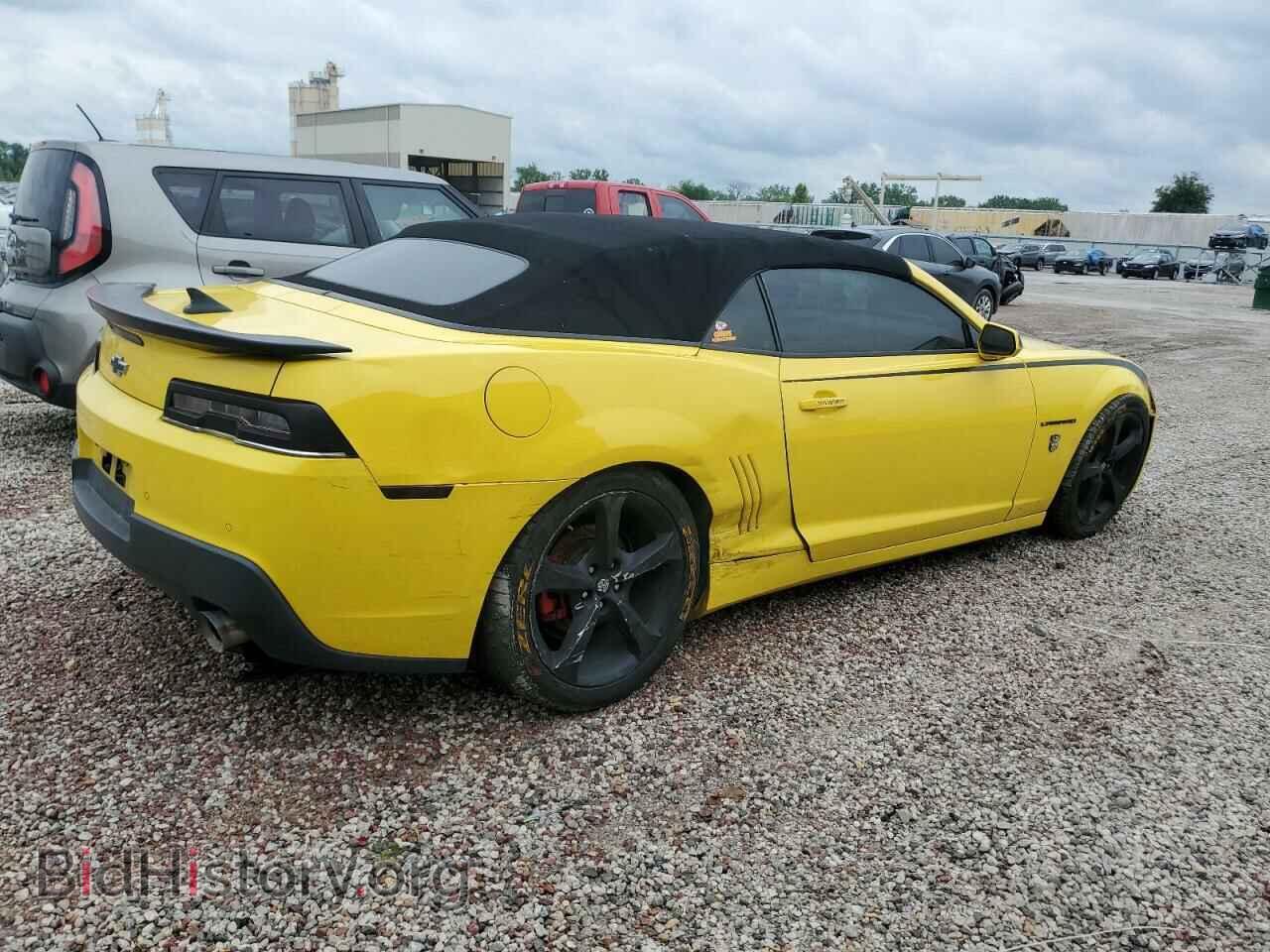 2014 CHEVROLET CAMARO - VIN: 2G1FC3D3XE9270835 - Фото 3