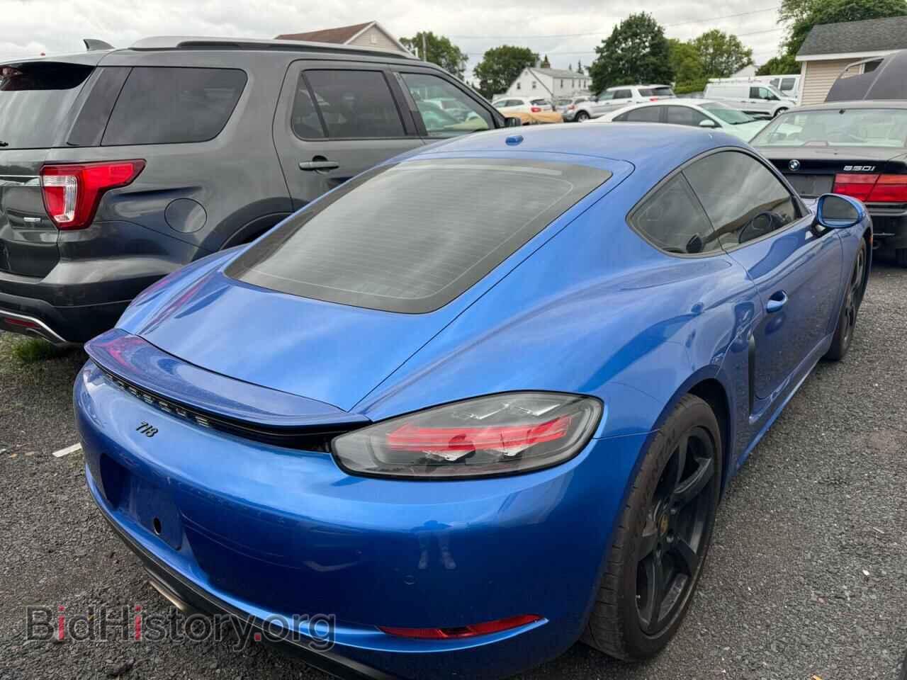2018 PORSCHE CAYMAN - VIN: WP0AA2A88JK260492 - Фото 3