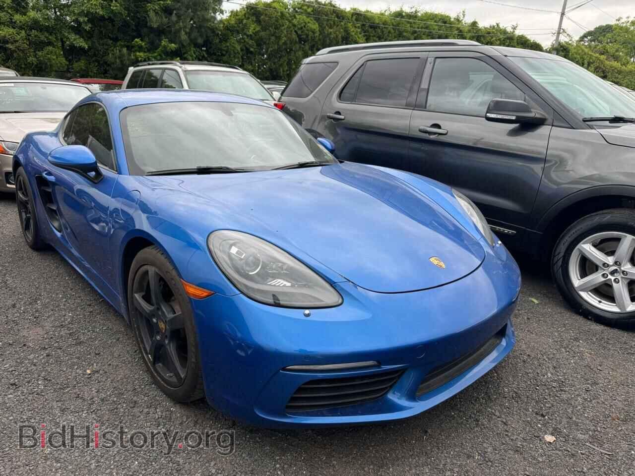 2018 PORSCHE CAYMAN - VIN: WP0AA2A88JK260492 - Фото 4