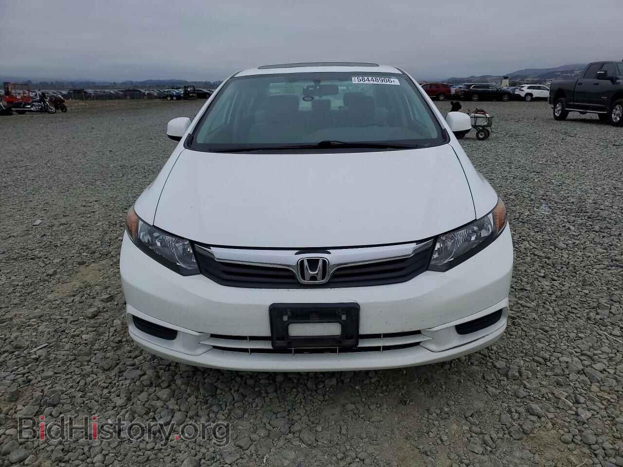 2012 HONDA CIVIC - VIN: 19XFB2F85CE387895 - Фото 5
