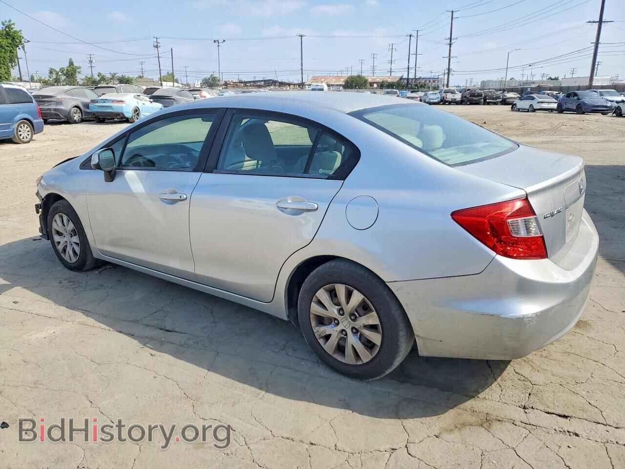 2012 HONDA CIVIC - VIN: 2HGFB2F56CH324669 - Фото 2