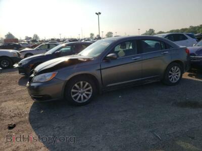 2013 Chrysler 200 200 Tourin, серый — VIN 1C3CCBBB3DN765103, Copart
