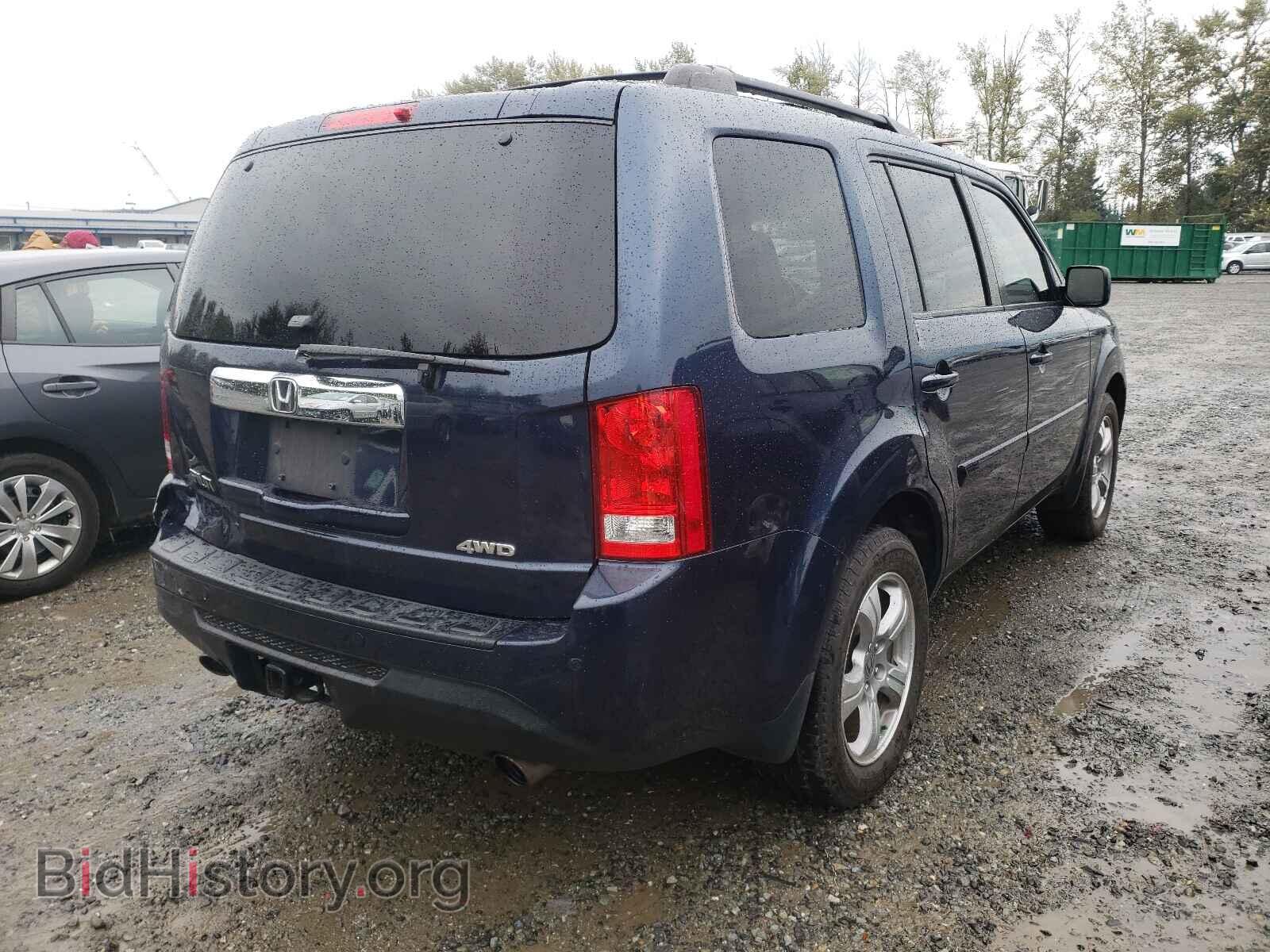 2012 HONDA PILOT - VIN: 5FNYF4H51CB026136 - Фото 4