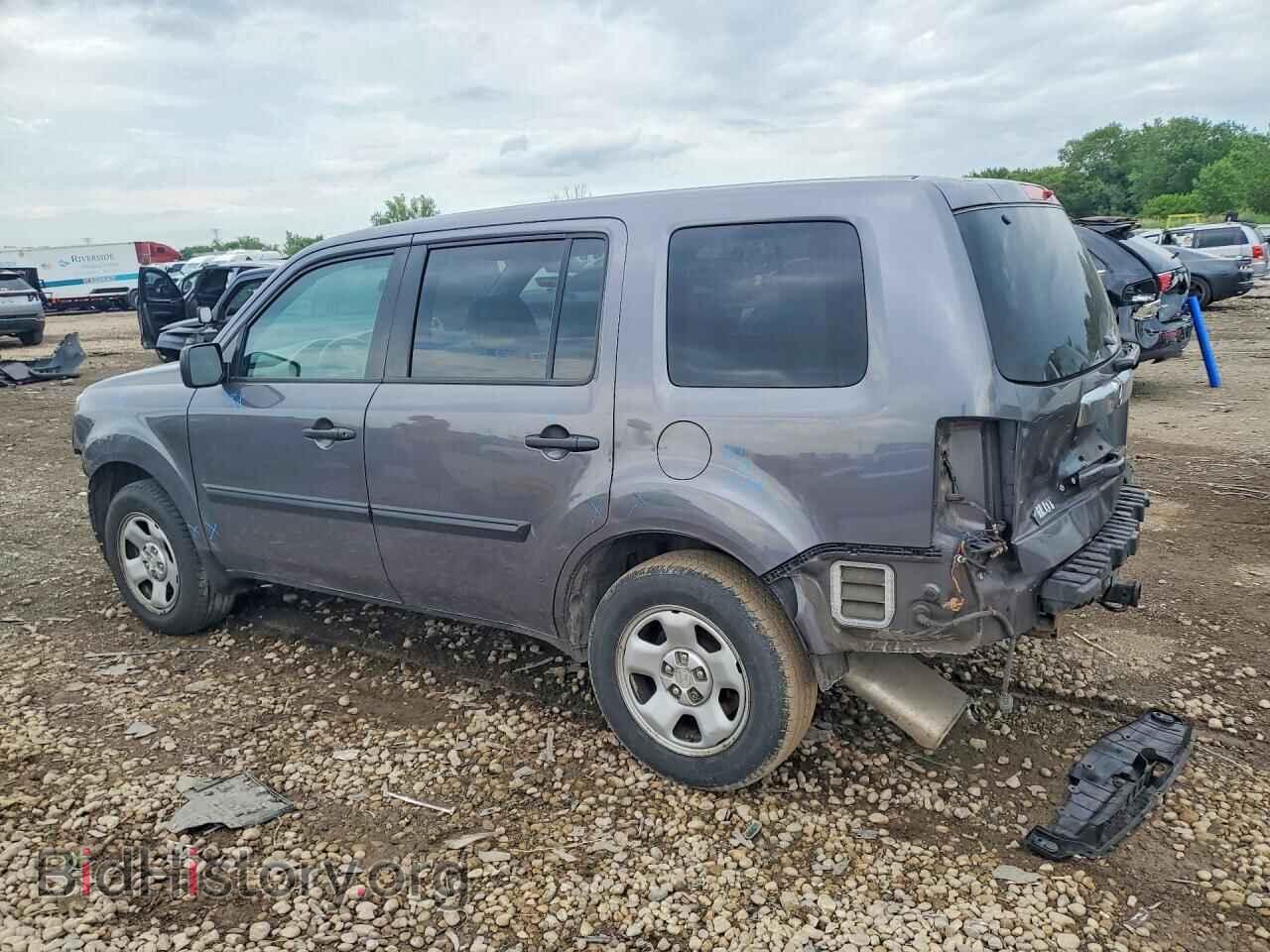 2014 HONDA PILOT - VIN: 5FNYF4H29EB014213 - Фото 2