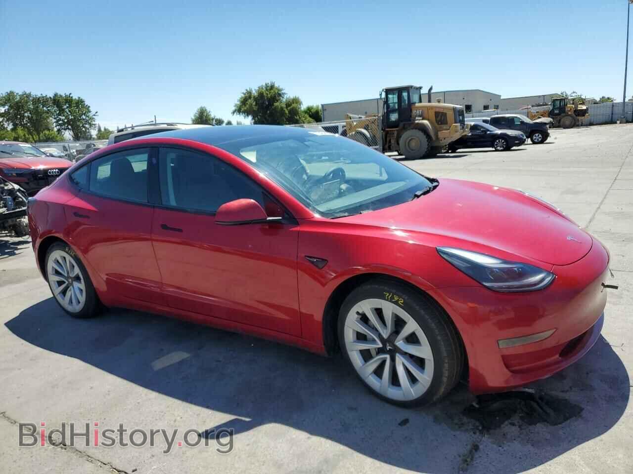 2022 TESLA MODEL 3 - VIN: 5YJ3E1EA4NF144388 - Фото 4