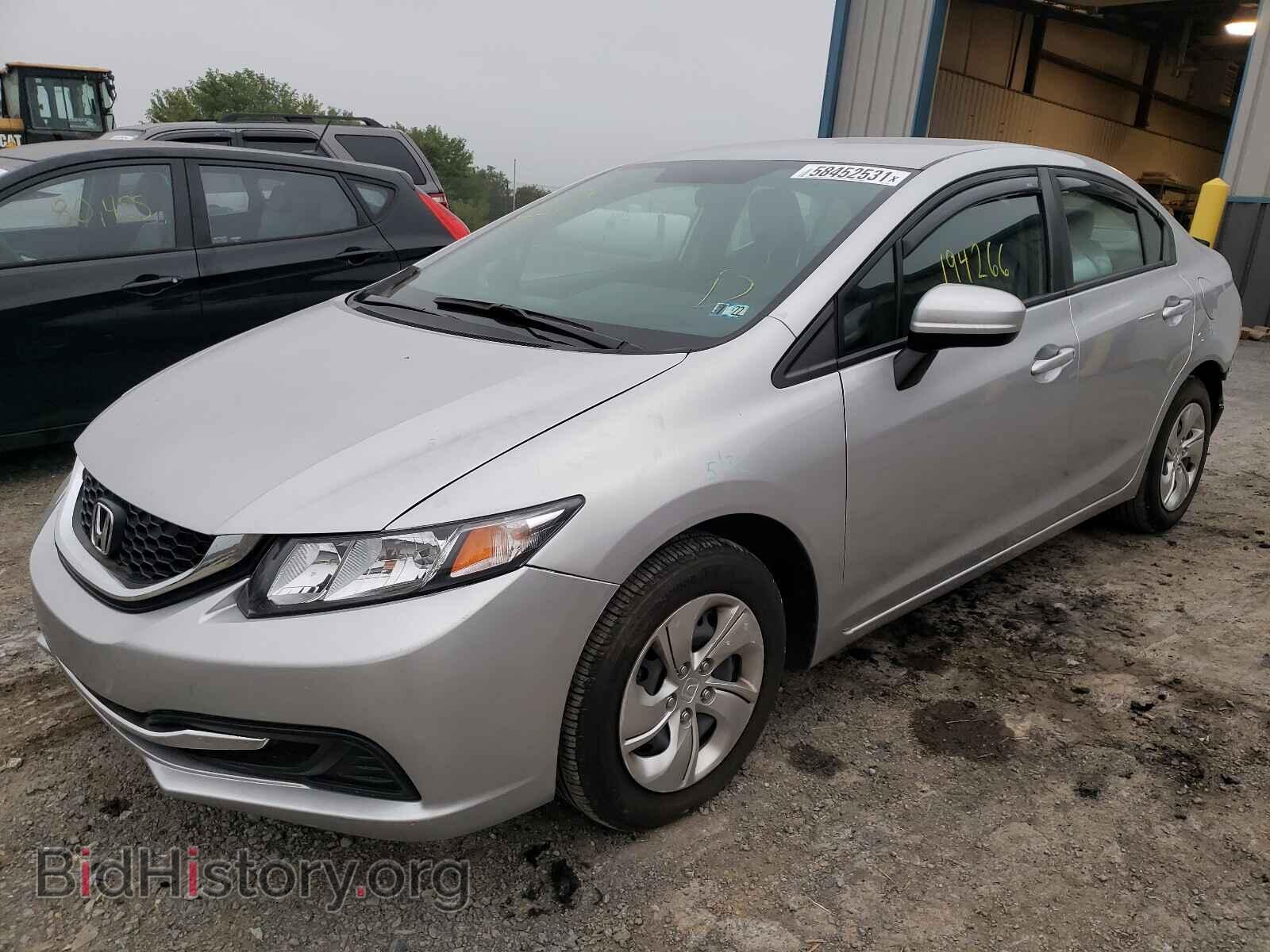 2015 HONDA CIVIC - VIN: 19XFB2F53FE217643 - Фото 2