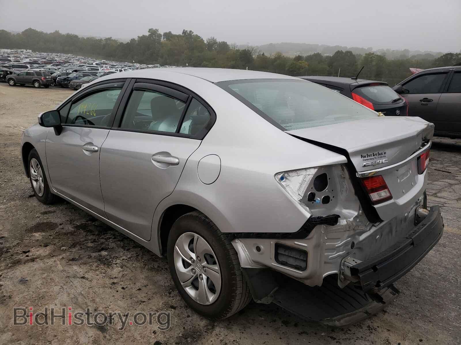 2015 HONDA CIVIC - VIN: 19XFB2F53FE217643 - Фото 3