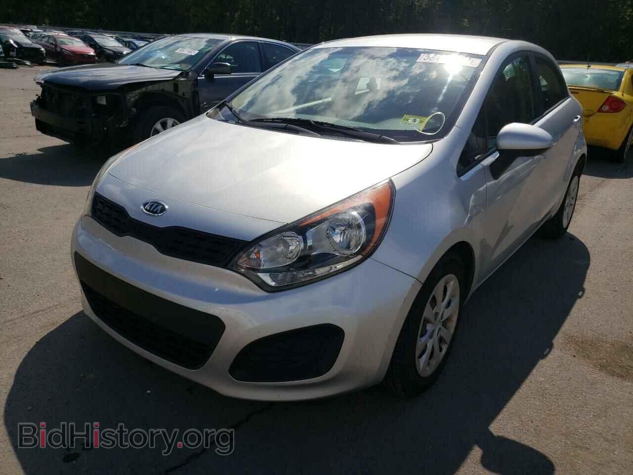 2013 KIA RIO - VIN: KNADM5A36D6126004 - Фото 2