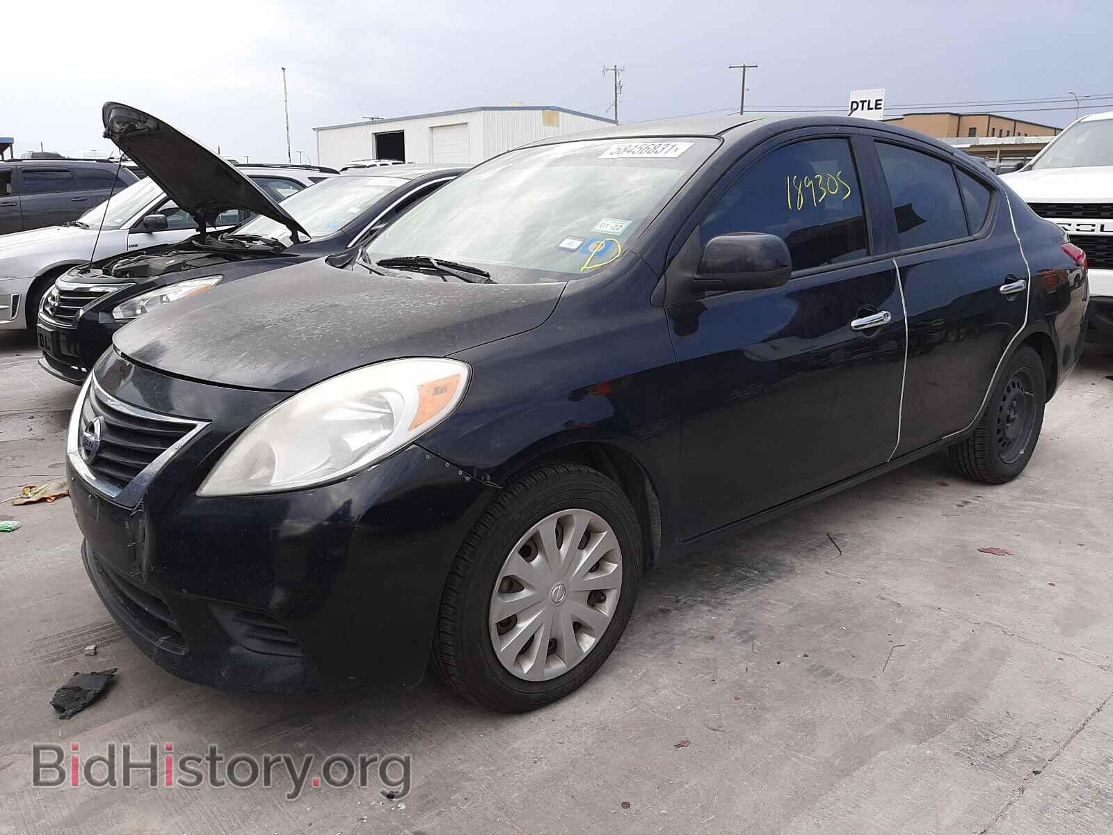 2012 NISSAN VERSA - VIN: 3N1CN7AP1CL931605 - Фото 2