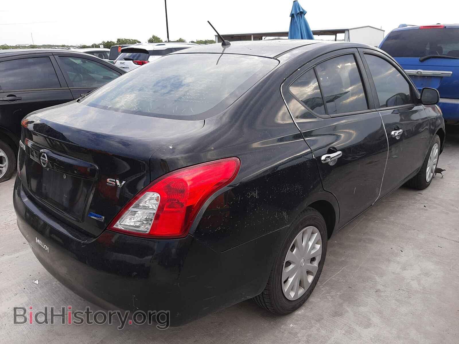 2012 NISSAN VERSA - VIN: 3N1CN7AP1CL931605 - Фото 4