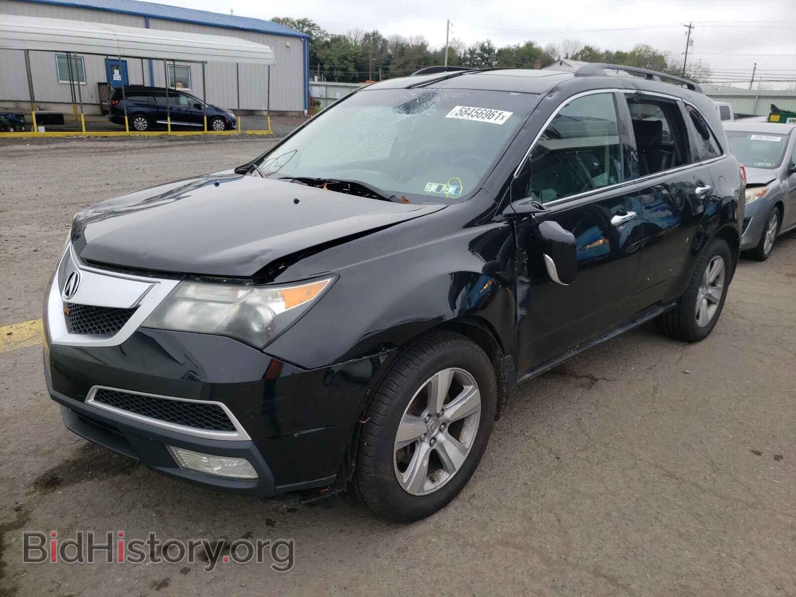 2011 ACURA MDX - VIN: 2HNYD2H22BH533372 - Фото 2