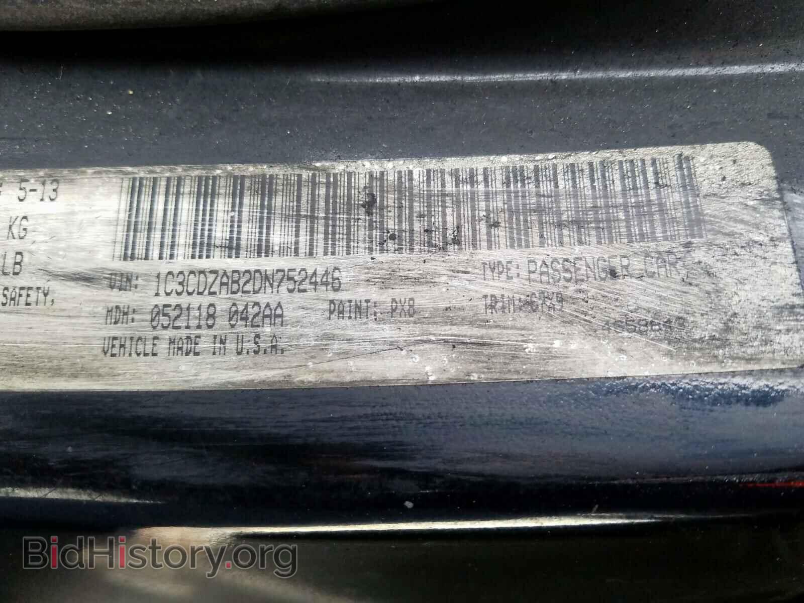 2013 DODGE AVENGER - VIN: 1C3CDZAB2DN752446 - Photo 10